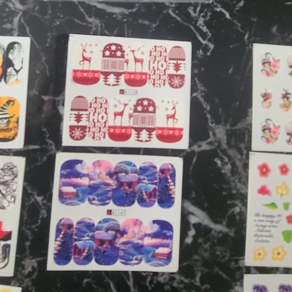 Nail Accessories Pkg. -Valentine's Day Decals Included - Picture 4 of 15